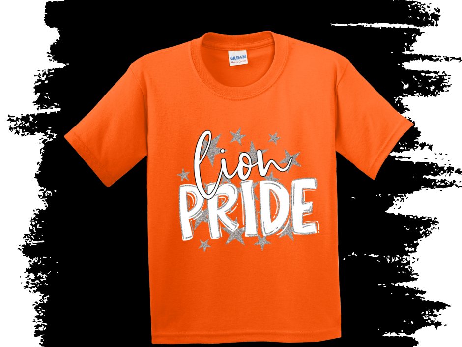 ✨ Lion Pride Star Tee – House Colors ✨