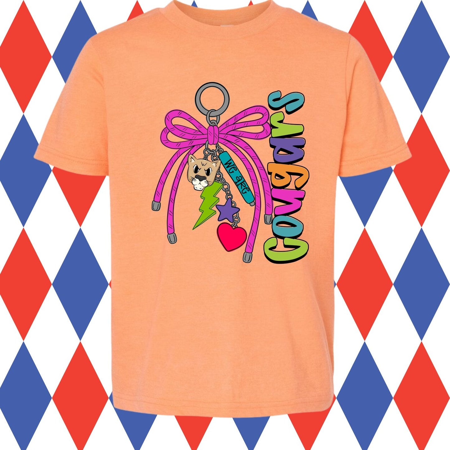 Cougars Keychain Charms T-Shirt