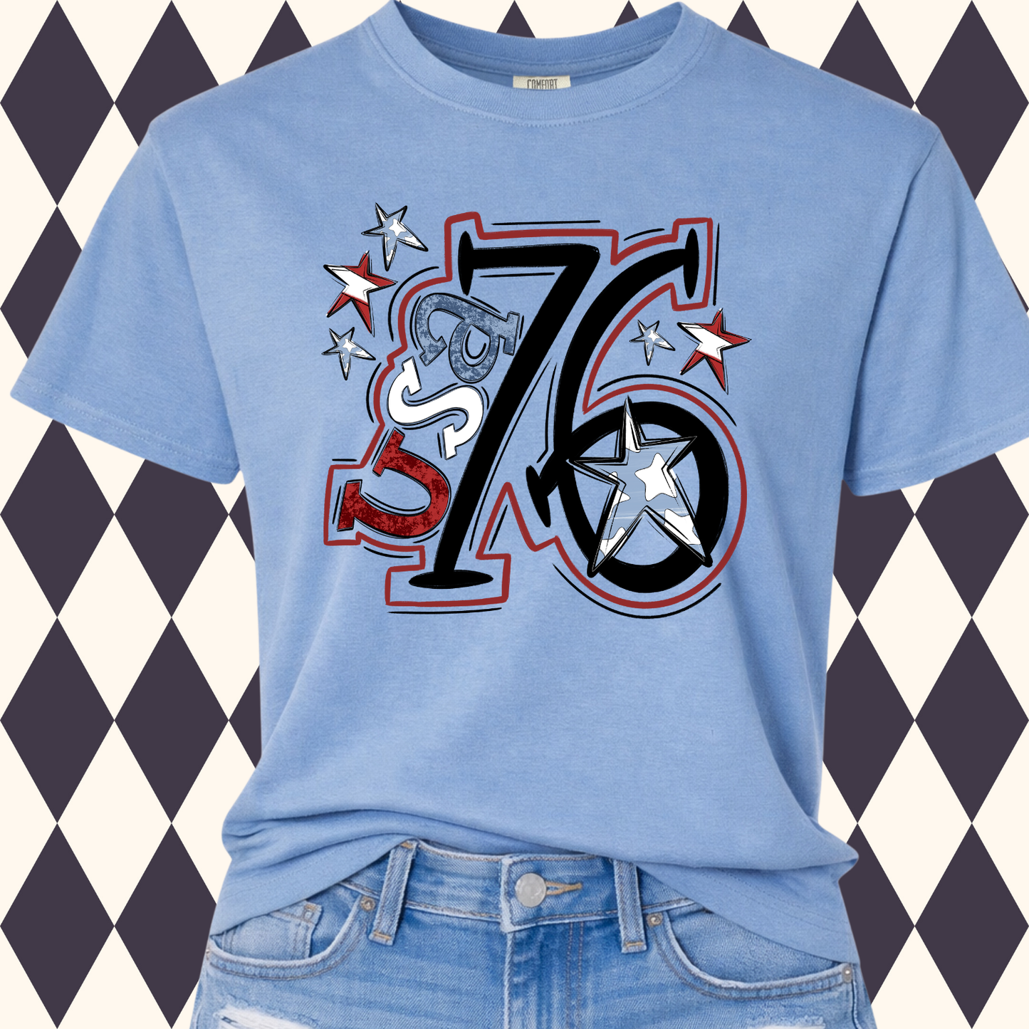 Spirit of '76 Bold Star Graphic Tee