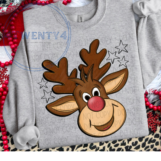 Happy Reindeer Tee