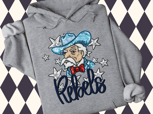Rebels Mascot Hoodie