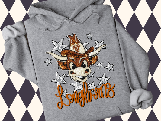 Longhorns Mascot Hoodie