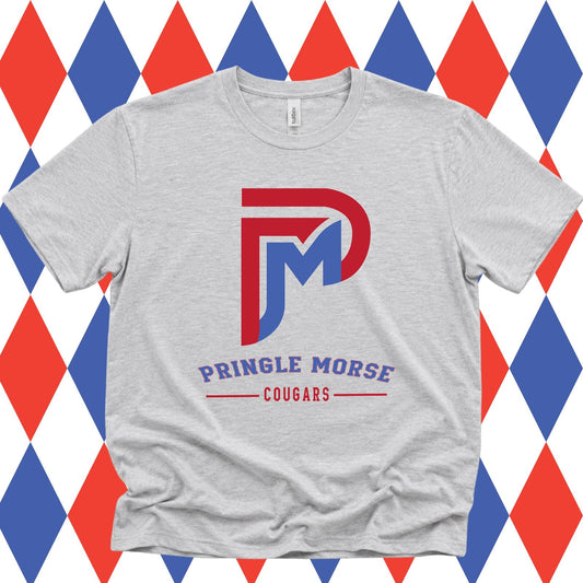 Arched Pringle Morse Logo T-Shirt