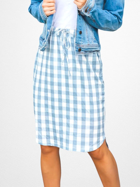 Alice Gingham Weekend Skirt