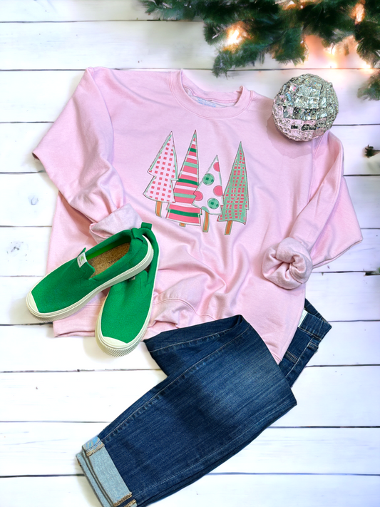 Christmas Tree Delight Sweatshirt