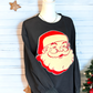 Vintage Santa Chenille Patch Sweatshirt