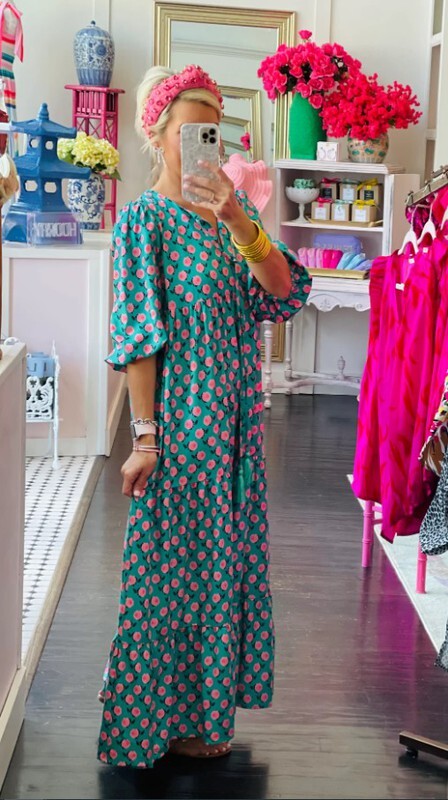 Whimsical Rose Maxi Dress - Maggie Mae's Boutique and Custom Printing